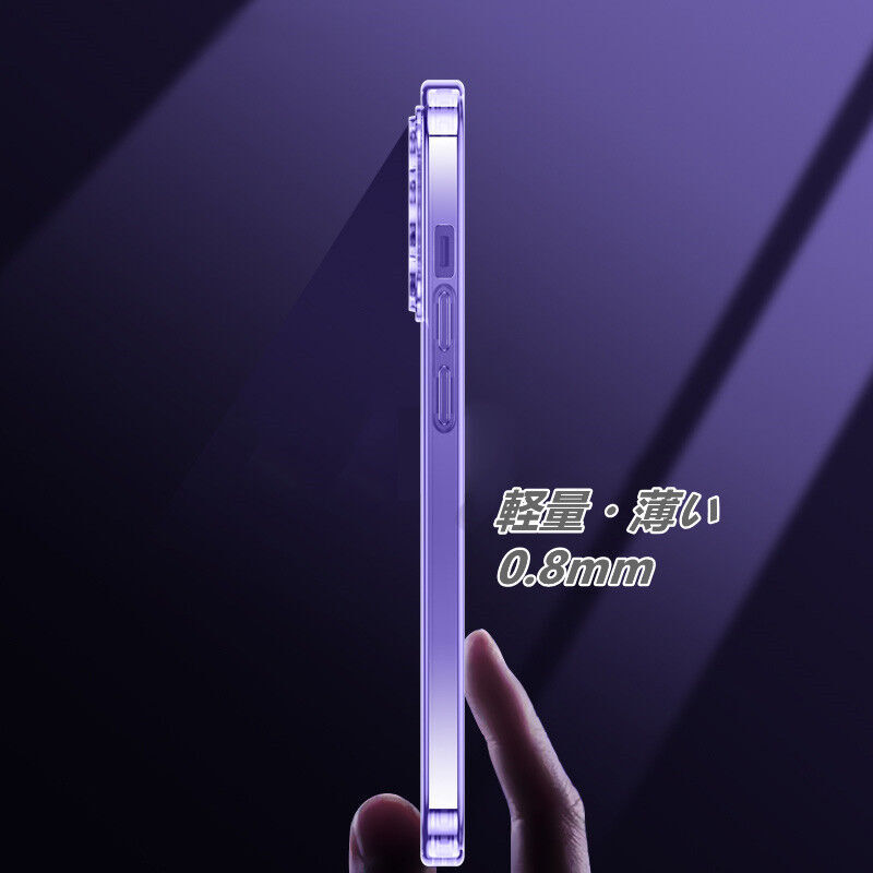 V114」iphone14pro/14promax パープルに合うケース マット