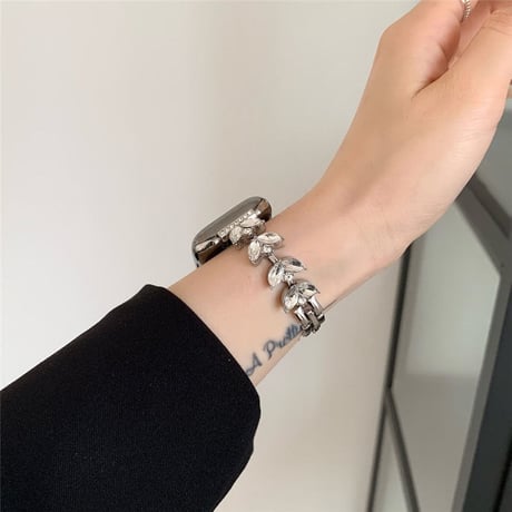 「V423」アップル ウォッチ キラキラ バンド ブレスレット apple watchバンド 女性 人気