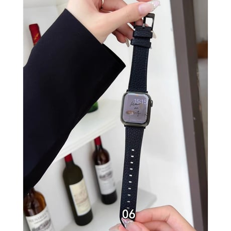 「V535」アップル ウォッチ バンド レザー apple watch ultra2/7/8 交換ベルト 男女兼用