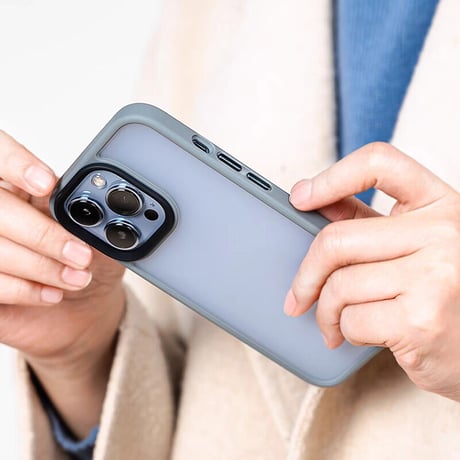 「V486」iphone15pro/15promax ケース マット 半透明 iphoneケース 耐 衝撃 おしゃれ