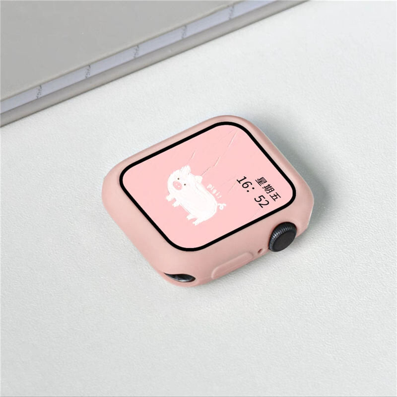 Apple Watchカバー 40mm ラメ ピンク 国内在庫 - 時計