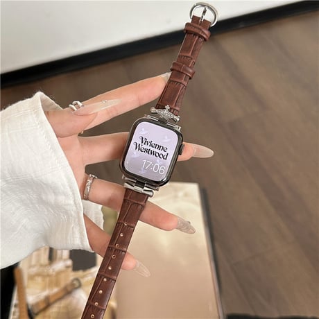 「V518」アップル ウォッチ バンド 高級 apple watch レザー バンド 女性 スマート ウォッチ ベルト おしゃれ