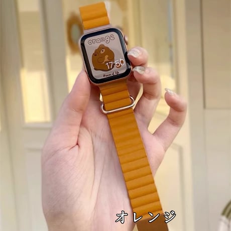 「V214」アップルウォッチバンド マグネット 40/42/49mm apple watch レザー リンク 軽量 おしゃれ