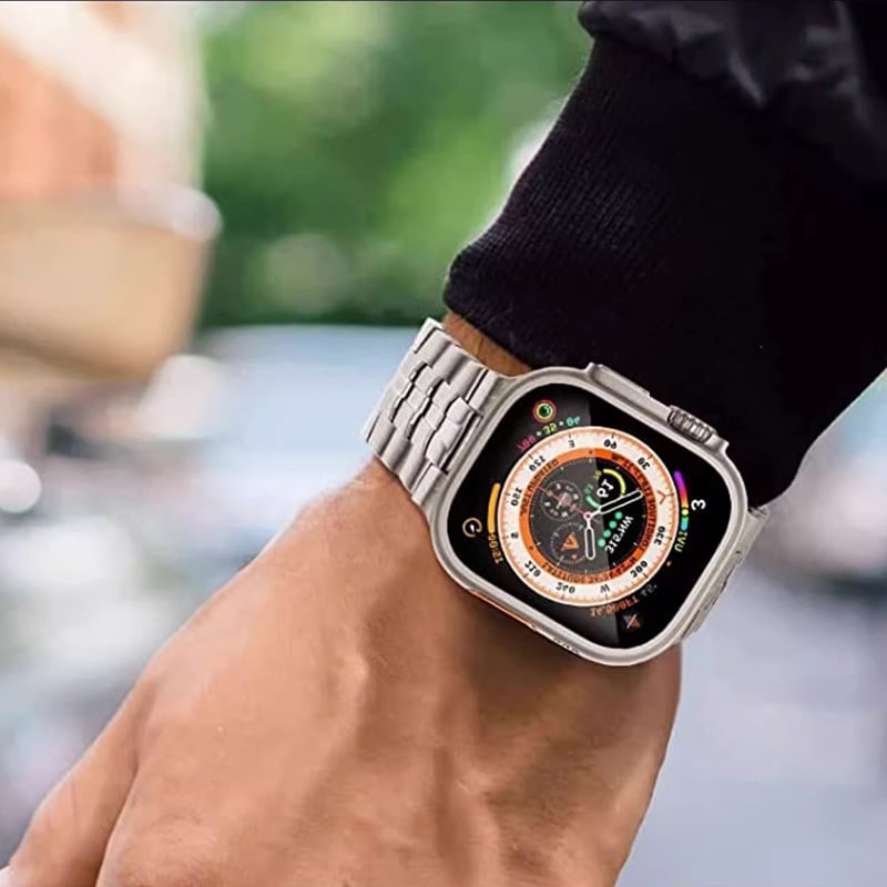 V580」apple watch ultra チタン バンド メンズ アップル ウォッチ ス