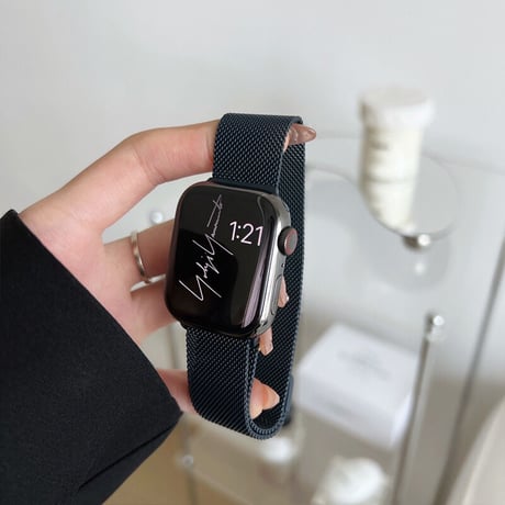 「V322」ステンレス アップル ウォッチ バンド マグネット apple watch バンド メンズ  レディース おしゃれ
