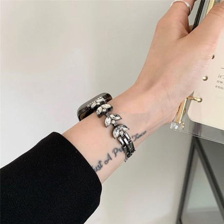 「V423」アップル ウォッチ キラキラ バンド ブレスレット apple watchバンド 女性 人気