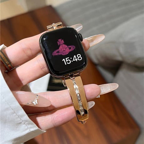 「V654」apple watchバングル レディース アップル ウォッチ バンド 可愛い