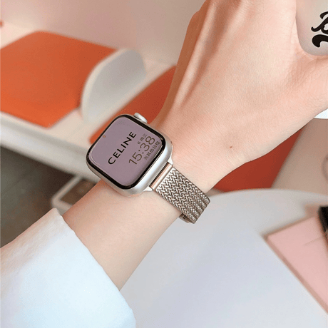 「V624」アップル ウォッチ バンド マグネット apple watch バンド 細め 女性