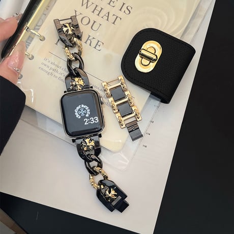 「V613」かっこいい アップル ウォッチ バンド ステンレス バイカラー apple watch バンド おしゃれ