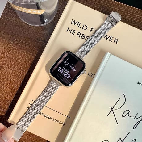 「V633」アップル ウォッチ バンド 女性 おしゃれ apple watchバンド 細め