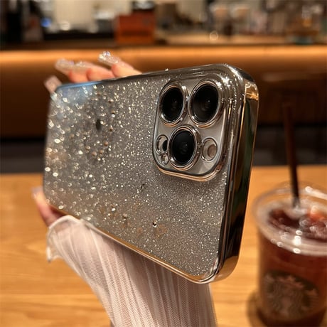 「V342」タンポポ iphone ケース キラキラ シート付き iphone ケース クリア おしゃれ