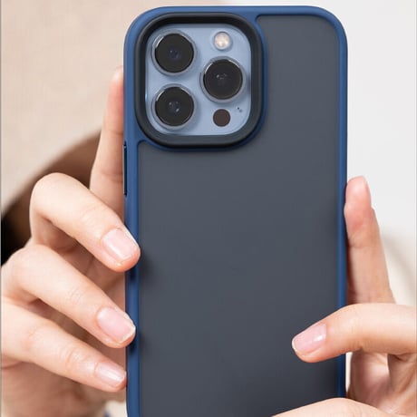 「V486」iphone15pro/15promax ケース マット 半透明 iphoneケース 耐 衝撃 おしゃれ