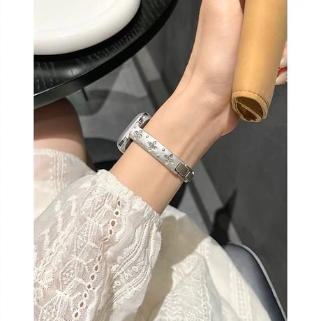 「V698」apple watch バングル 可愛い アップル ウォッチ バンド 人気 女性