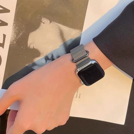 「V214」アップルウォッチバンド マグネット 40/42/49mm apple watch レザー リンク 軽量 おしゃれ