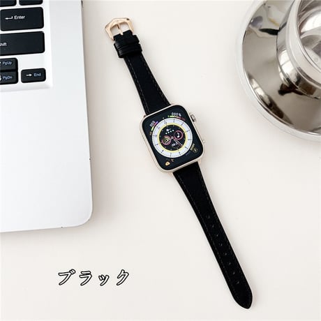 「V688」アップル ウォッチ バンド レザー apple watch バンド 細め 女性