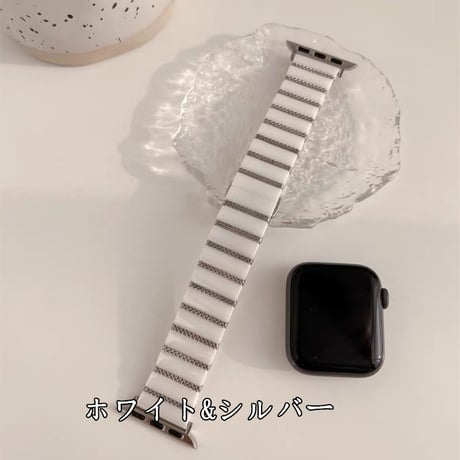 「V472」apple watch セラミック バンド おしゃれ アップル ウォッチ バンド 高級