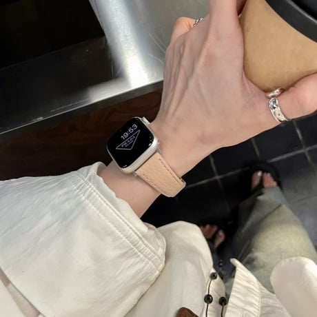 「V661」アップルウォッチバンド マグネット apple watch バンド レザー 女性
