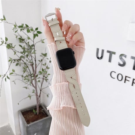 「V210」かわいい apple watchバンド レザー アップルウォッチUltra/8/se 交換ベルト 女性 人気