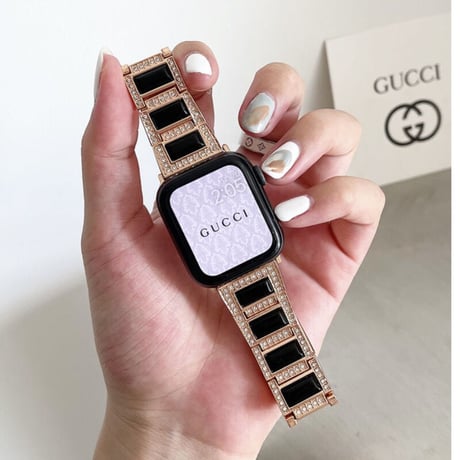 「V276」apple watch キラキラ バンド 天然石 ブレスレット アップルウォッチベルト おしゃれ