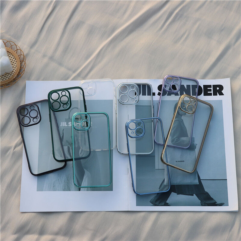 V126」iphone15pro/15 クリアケース メタリック風 iphone14 ケー