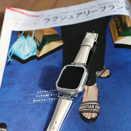 「V475」apple watchバンド 女性 アップル ウォッチ 革 ベルト おしゃれ
