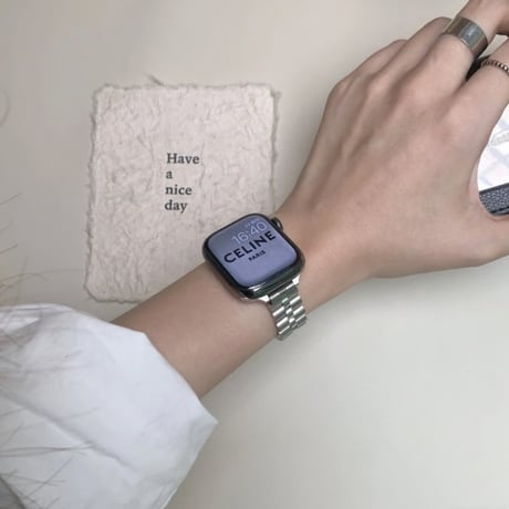 「V716」アップルウォッチ バンド ステンレス 人気 42mm/46mm アップルウォッチバンド おしゃれ