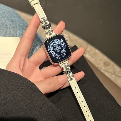 「V598」アップル ウォッチ バンド 女性 おしゃれ apple watch 革 バンド 高級