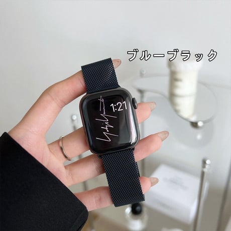 「V322」ステンレス アップル ウォッチ バンド マグネット apple watch バンド メンズ  レディース おしゃれ