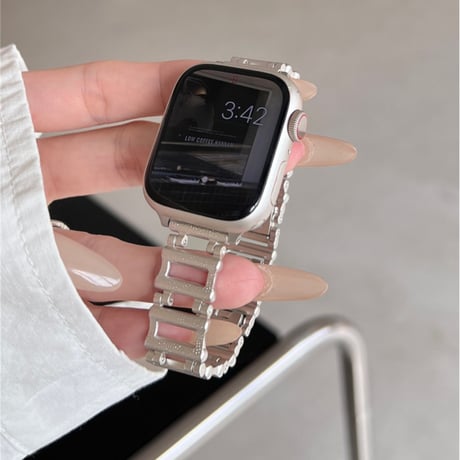 「V652」アップル ウォッチ バンド 女性 おしゃれ apple watchバンド 蒸れない おすすめ