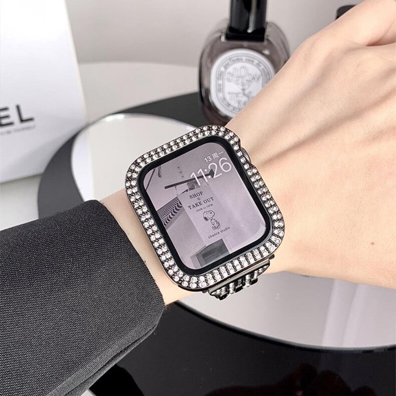 V364」アップル ウォッチ カバー おすすめ キラキラ apple watch一体型ケース V364」アップル ウォッチ カバー おすすめ キラキラ apple watch一体型ケース