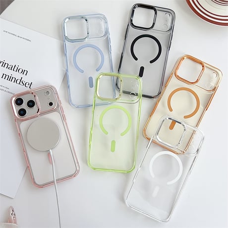 「V729」magsafe 透明 ケース iphone17series/16pro/15pro 黄 ば ま ない クリア ケース