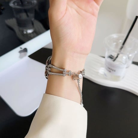 「V620」apple watch バンド キラキラ アップル ウォッチ バンド 女性 人気
