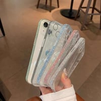 「V101」iphone16/15クリアケース キラキラ iphone14pro ケース カメラ まで 保護