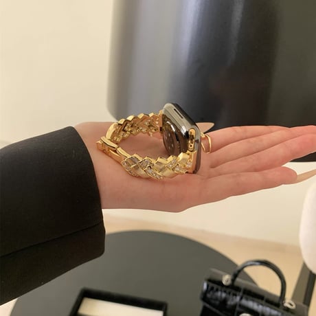 「V713」apple watch バンド おしゃれ 女性 キラキラ アップル ウォッチ ブレスレット