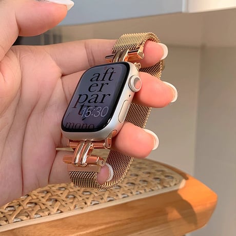 「V417」アップル ウォッチ バンド 人気 apple watch バンド 蒸れ ない ステンレス バンド