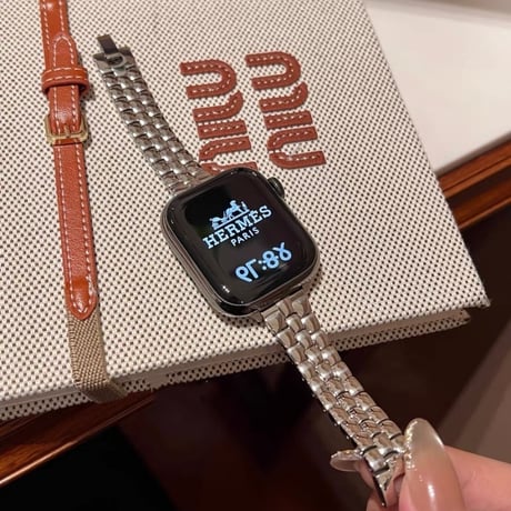 「V732」アップルウォッチバンド ステンレス おしゃれ apple watch s10/s11 バンド おすすめ