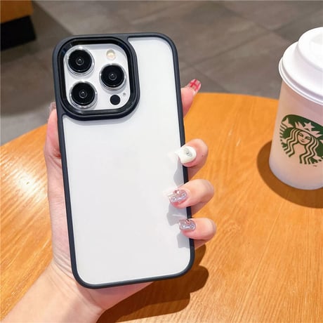「V120」iphone15pro ケース クリア iphone14promax/13/12 ハードケース 耐衝撃