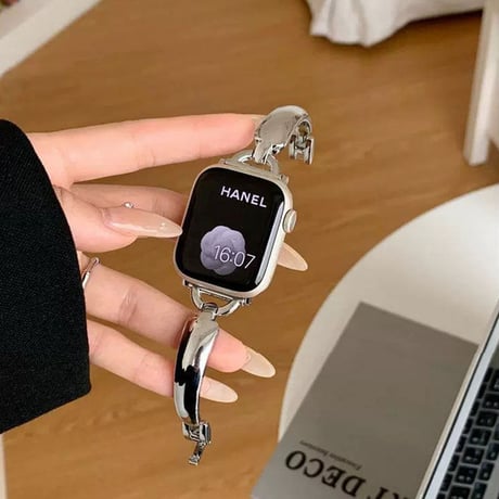 「V421」アップル ウォッチ バンド おしゃれ 女性 apple watch ステンレスバンド ブレスレット