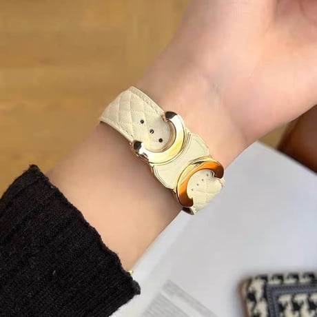 「V710」アップル ウォッチ バンド キルティング apple watch 革 バンド 高級