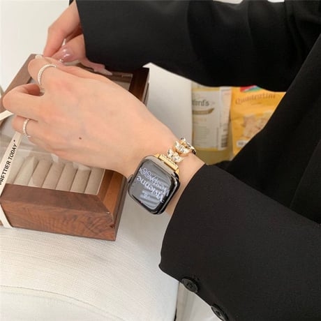 「V423」アップル ウォッチ キラキラ バンド ブレスレット apple watchバンド 女性 人気