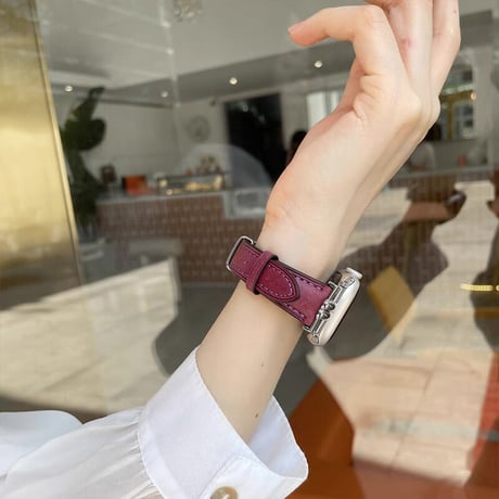 「V345」apple watch 革 バンド 高級 アップル ウォッチ バンド 人気 女性