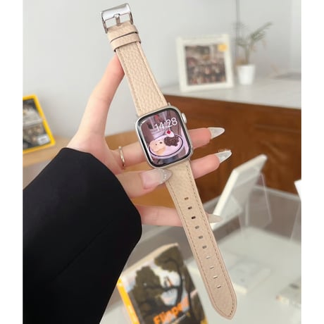 「V535」アップル ウォッチ バンド レザー apple watch ultra2/7/8 交換ベルト 男女兼用