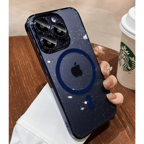 「V591」magsafe 対応 ケース かわいい iphone17/17pro クリアケース キラキラ カメラ保護フィルム付き