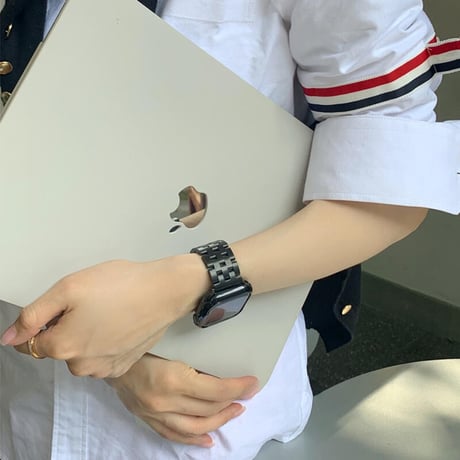 「V142」アップルウォッチ バンド メンズ ステンレス Apple Watchバンド ビジネス おしゃれ
