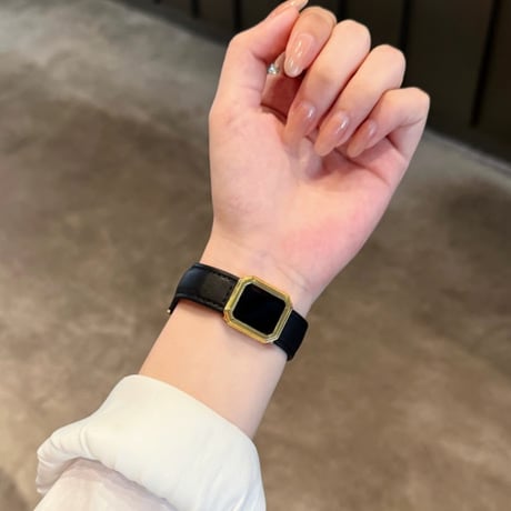 「V731」アップル ウォッチ バンド マグネット 42mm/46mm apple watch レザーバンド 女性