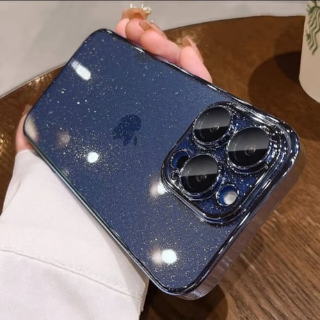 「V438」カメラフィルム付き  iphone17/17air/16/16pro ケース メタリック シルバー iphone15 ケース キラキラ おしゃれ