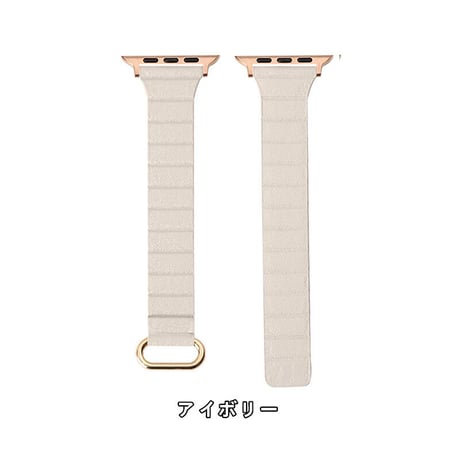 「V188」アップル ウォッチ バンド マグネット 38/40/45/49mm レザーベルト apple watch バンド 磁石 男女兼用 おしゃれ