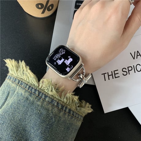 「V462」apple watchバンド おしゃれ メンズ 女性 アップル ウォッチ バンド デニム