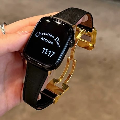 「V731」アップル ウォッチ バンド マグネット 42mm/46mm apple watch レザーバンド 女性