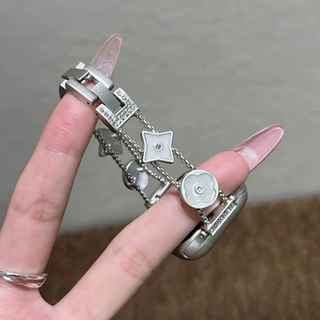 「V728」アップル ウォッチ バンド かわいい 花 apple watchバンド 女性